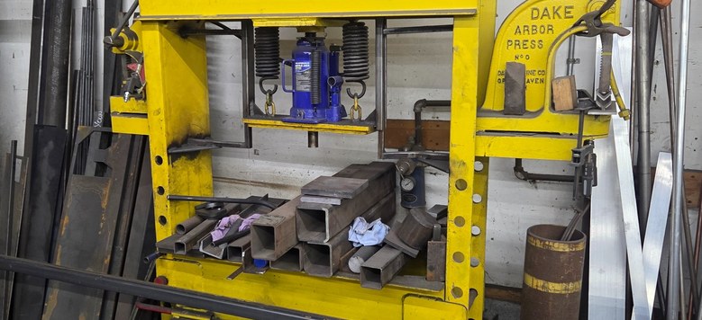 C.C. Ironworks Press — 40 ton